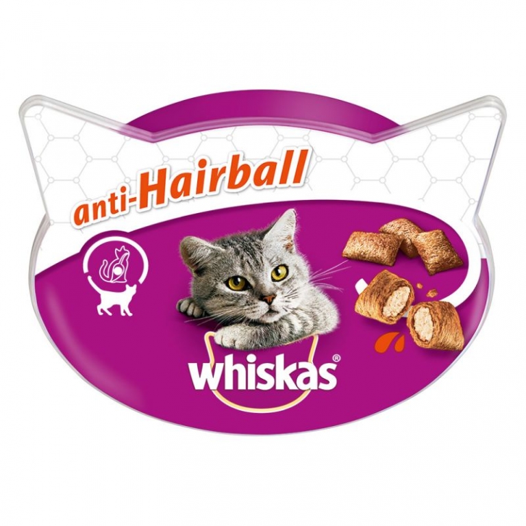 WHISKAS ANTI-HAIRBALL gr.60   